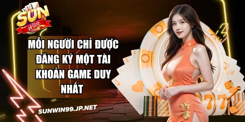 Sunwin desireejordi 🎖️ Link Tải Sun Win IOS/Android - Đăng Ký Nhận 88k 21 Sunwin Mỗi người chỉ được phép đăng ký một tài khoản game duy nhất